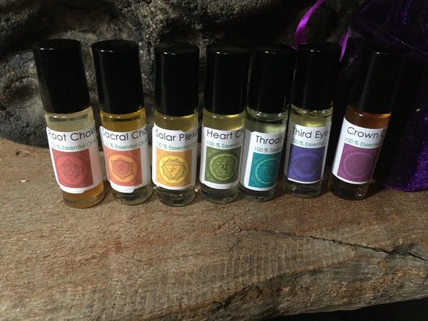 EO Chakra Energy Inspired Blends